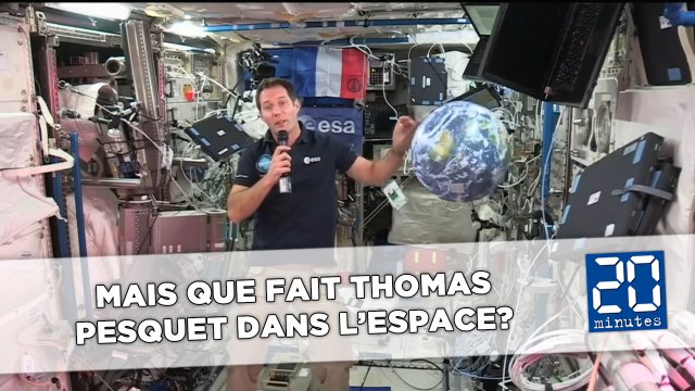 Mais que fait Thomas Pesquet dans l'espace?