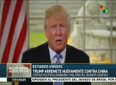 Trump critica la política monetaria de China