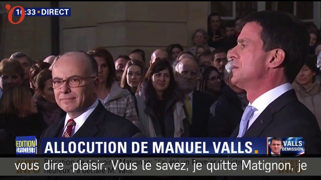 Valls-Cazeneuve : ce qu’ils ont dit lors de la passation de pouvoirs