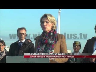 Asgjësimi i kimikateve të ushtrisë, drejt Francës - News, Lajme - Vizion Plus