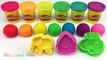 Learn Colors Play Doh Popsicle Ice Cream Peppa Pig Elephant Molds Baby Fun and Creative for Kids