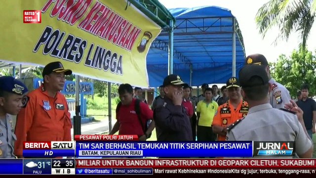 Serpihan Pesawat Belum Bisa Diangkat