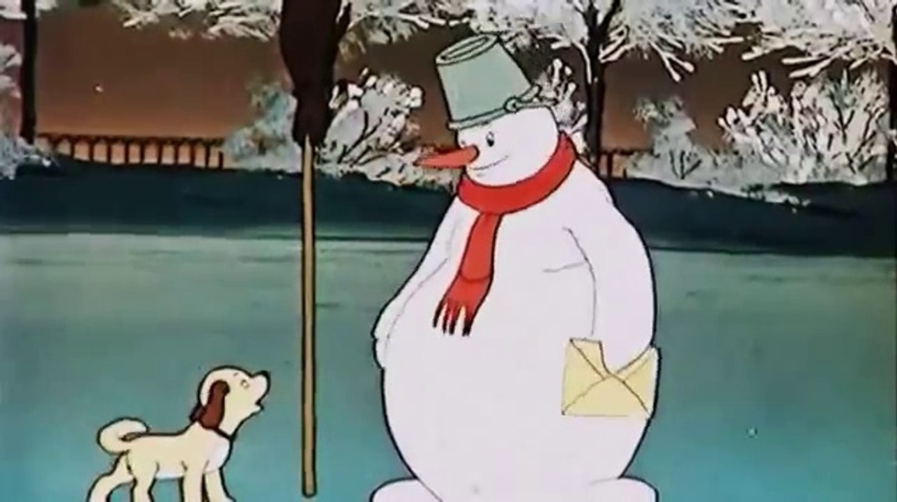 Снеговик почтовик! - новогодние мультфильмы для малышей!
