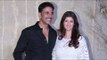 Akshay Kumar's New Look With Wife Twinkle Khanna At Manish Malhotra's Birthday Party 2016