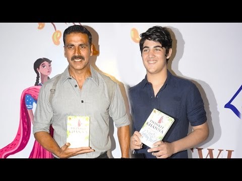 Akshay Kumar With His HANDSOME Son Aarav Kumar