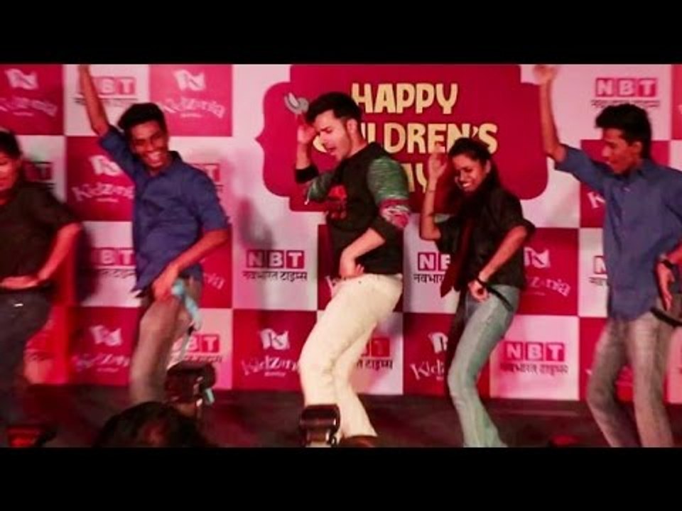 Varun Dhawan CRAZY Dance With Kids