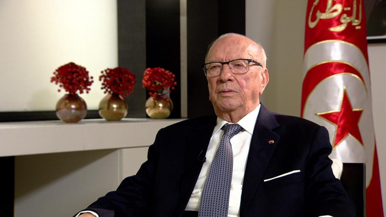 Tunesiens Präsident Essebsi: 'Wir sind beim Anti-Terror-Kampf ganz vorn dabei'
