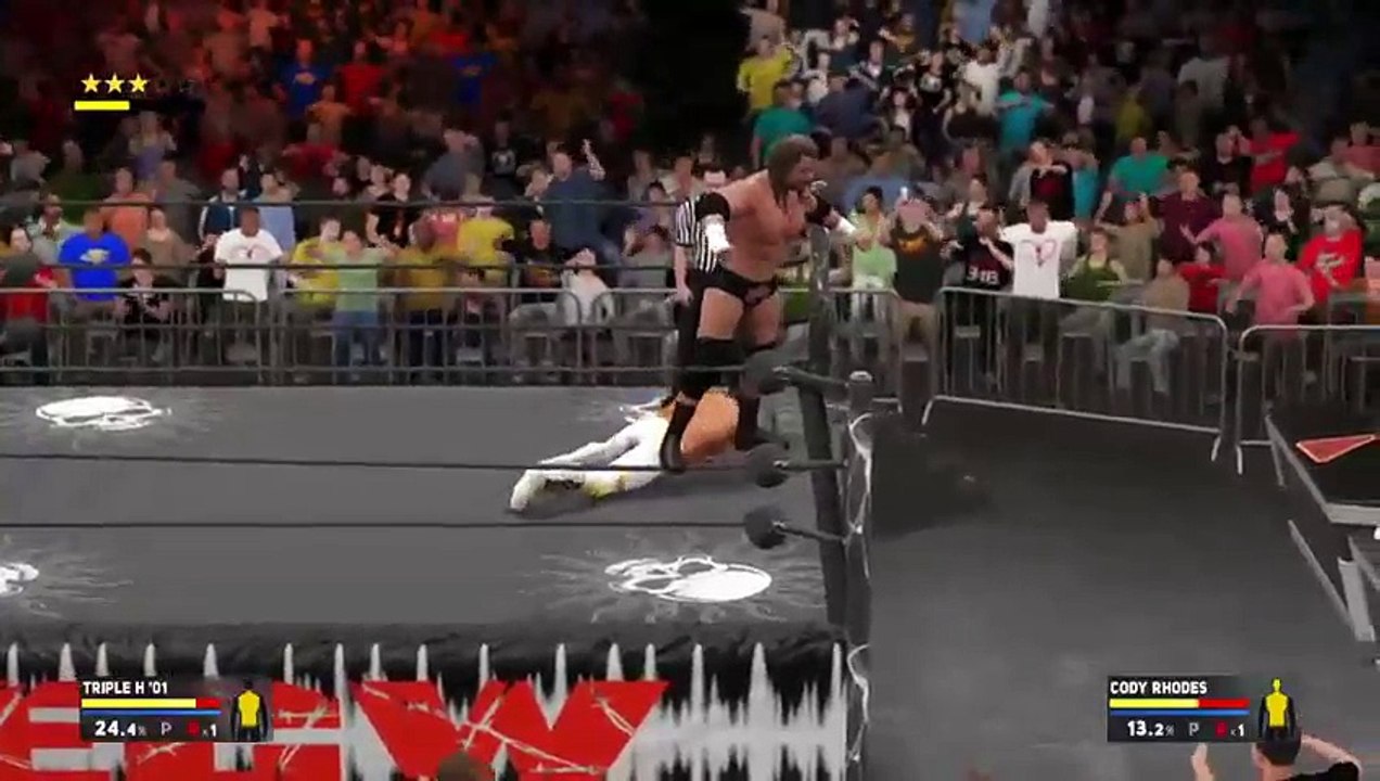 Cody R vs HHH (4)