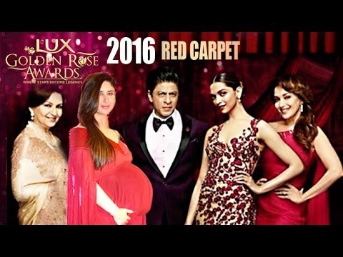 Lux Golden Rose Awards 2016 Full Video HD Red Carpet -Pregnant Kareena,Deepika,Katrina
