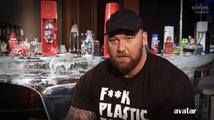 Game of Thrones - L'interview de "La Montagne"  CANAL+ [HD]