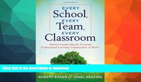 READ Every School, Every Team, Every Classroom: District Leadership for Growing Professional