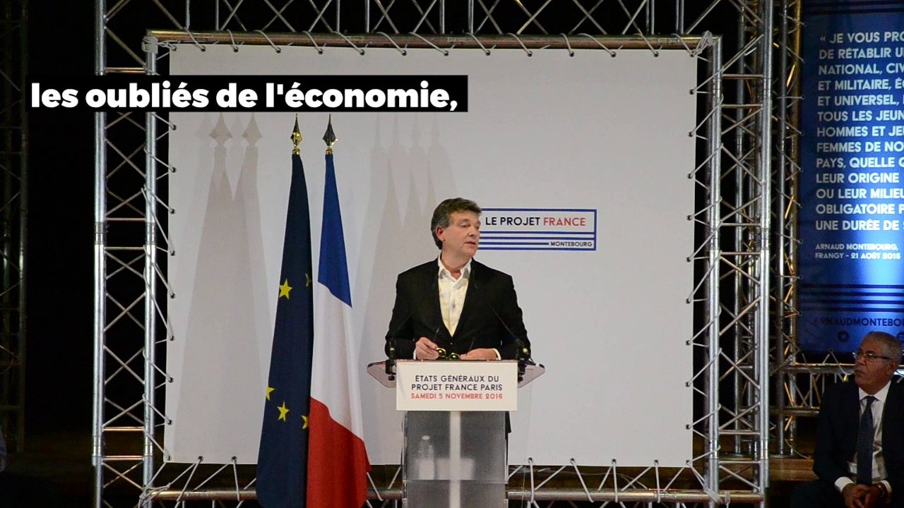 Arnaud Montebourg 2017 : Libération des français
