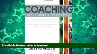 Hardcover Coaching: Approaches   Perspectives Kindle eBooks