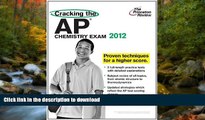 Pre Order Cracking the AP Chemistry Exam, 2012 Edition (College Test Preparation)  Kindle eBooks