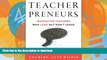 Pre Order Teacherpreneurs: Innovative Teachers Who Lead But Don t Leave On Book