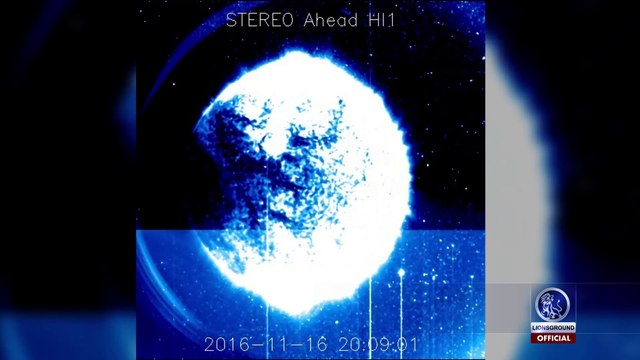 Blue spheres spotted in NASA's sun images