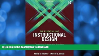 PDF The Essentials of Instructional Design: Connecting Fundamental Principles with Process and
