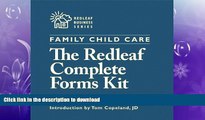 Hardcover The Redleaf Complete Forms Kit for Family Child Care Professionals (Redleaf Business