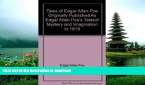 Read Book Tales of Edgar Allan Poe 