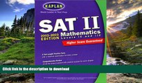 READ Kaplan  SAT II Mathematics, Levels IC and IIC 2002-2003 (Sat II. Mathematics (Kaplan))