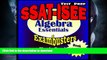 Hardcover SSAT-ISEE Test Prep Algebra Review--Exambusters Flash Cards--Workbook 3 of 3: SSAT Exam