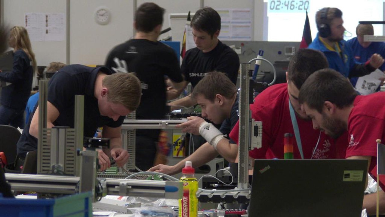 Euroskills 2016: Wer schleift, mauert und programmiert am besten?