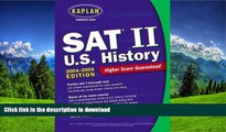 Hardcover SAT II: U.S. History 2004-2005 (Kaplan SAT Subject Tests: U.S. History)  Full Book