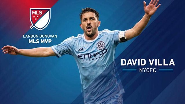 David Villa é eleito o melhor jogador da temporada 2016 da MLS