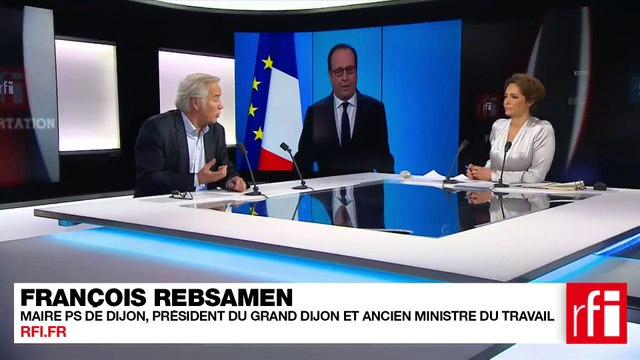 François Rebsamen, maire PS de Dijon, président du Grand Dijon