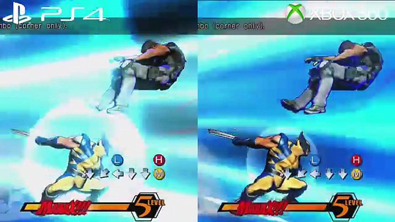 UMvC3 for PS4 has slower hypers than the Xbox 360 Version