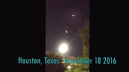 UFO Filmed Over Texas 2016.