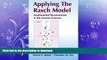 Read Book Applying the Rasch Model: Fundamental Measurement in the Human Sciences