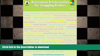 Hardcover Assessment   Intervention for Struggling Readers: Grades 1-3 Full Book