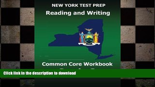 Hardcover NEW YORK TEST PREP Reading and Writing Common Core Workbook Grade 3: Preparation for the