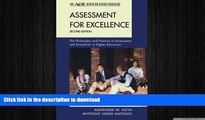 Pre Order Assessment for Excellence: The Philosophy and Practice of Assessment and Evaluation in