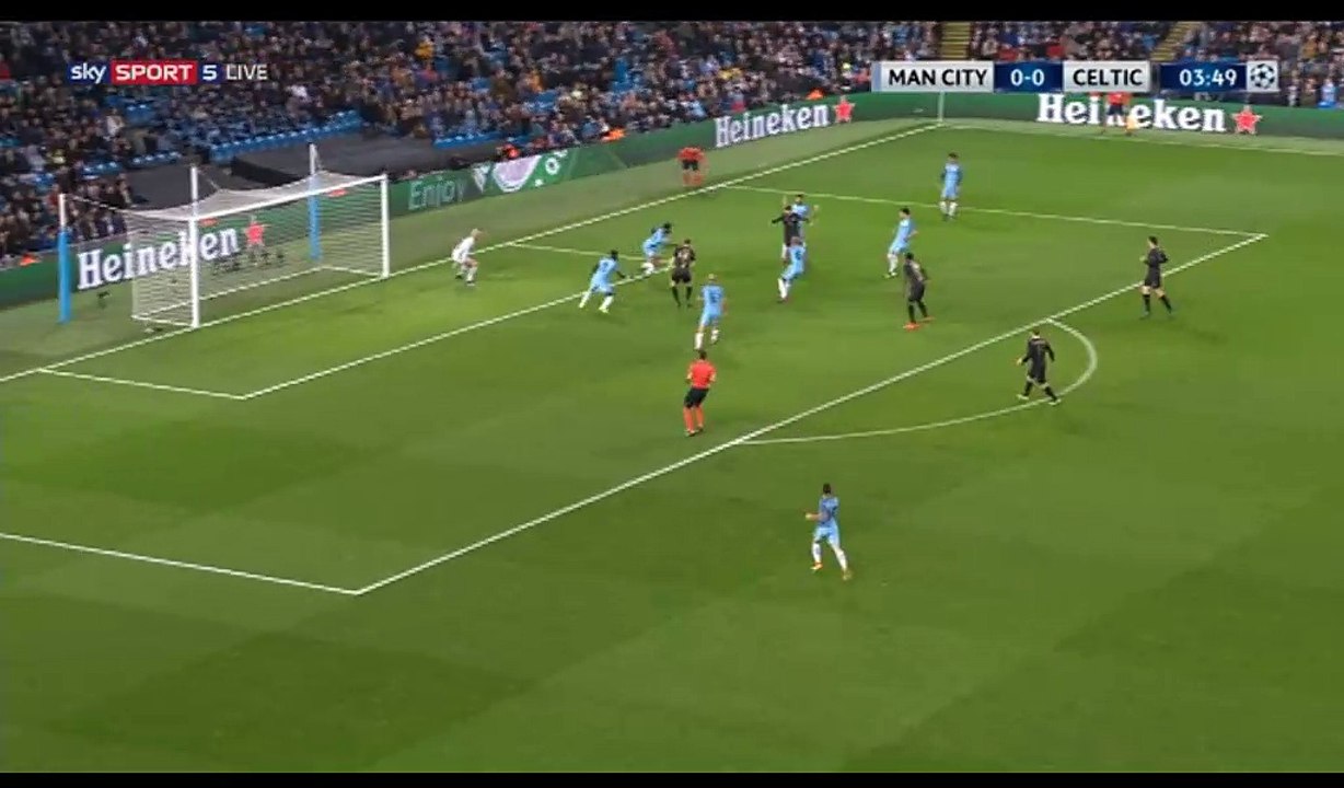 Patrick Roberts Goal HD - Manchester City 0-1 Celtic - 06.12.2016