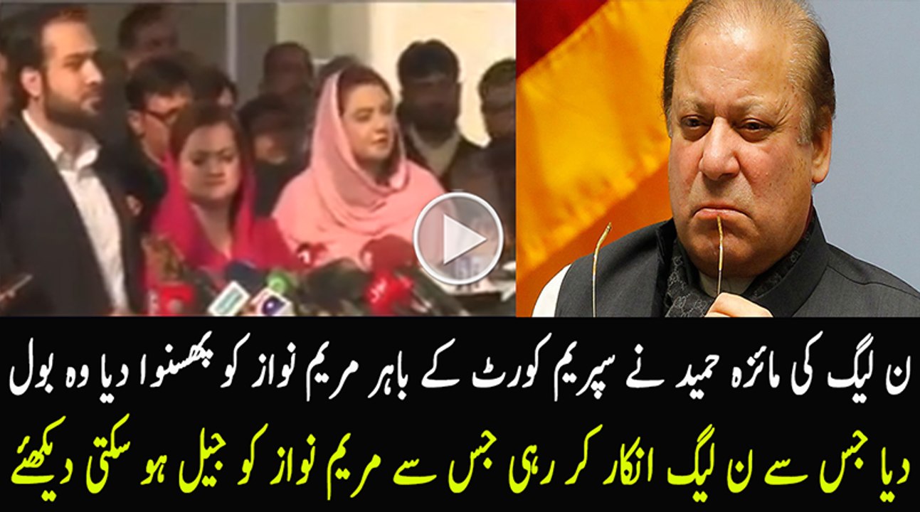 Another Stupid Blunder By Maiza Hameed Against Maryam Nawaz