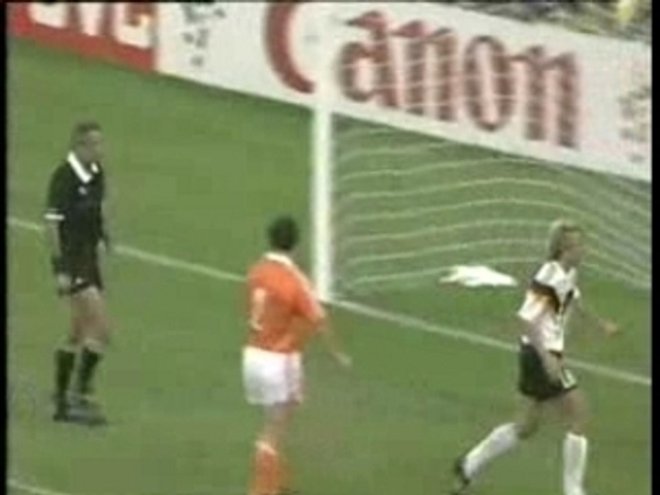 WM 1990 Lama Völler