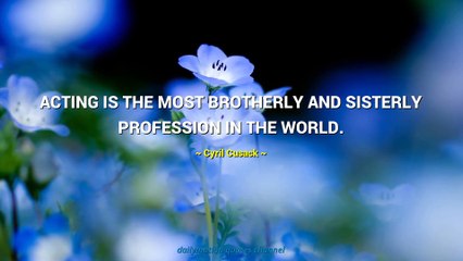 Cyril Cusack Quotes