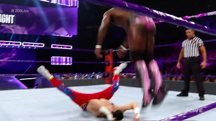 "The Outlandish" Rich Swann vs. TJ Perkins: Raw, Dec. 5, 2016
