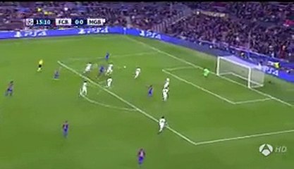 Leo Messi Goal HD - Barcelona 1-0 Borussia Mönchengladbach 06.12.2016 HD