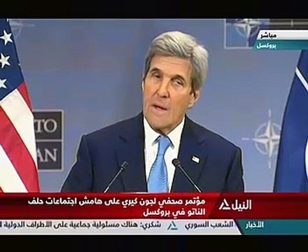 جون كيرى: نبحث مع أطراف الأزمة السورية سبل إنهاء القتال فى حلب