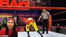 WWE Raw 12/5/16 Bayley vs Alicia Fox