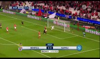Manolo Gabbiadini Goal Annulled HD - Benfica 0-0 Napoli - 06.12.2016