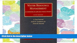 FAVORIT BOOK Water Resource Management: A Casebook in Law and Public Policy (University Casebook
