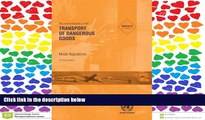 READ THE NEW BOOK Recommendations On The Transport Of Dangerous Goods: Model Regulatons BOOOK ONLINE
