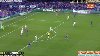 2 Goal Arda Turan - Barcelona 3-0 Borussia Moenchengladbach (06.12.2016) Champions League