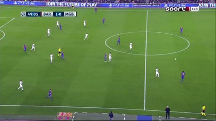 Arda Turan Goal HD - Barcelona 2-0 Borussia M'gladbach - 06.12.2016