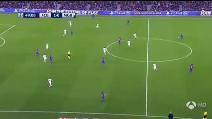 Arda Turan Second Goal HD - Barcelona 3-0 Borussia Mönchengladbach 06.12.2016 HD