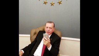 Erdoğan'dan resmini çizen kıza telefon